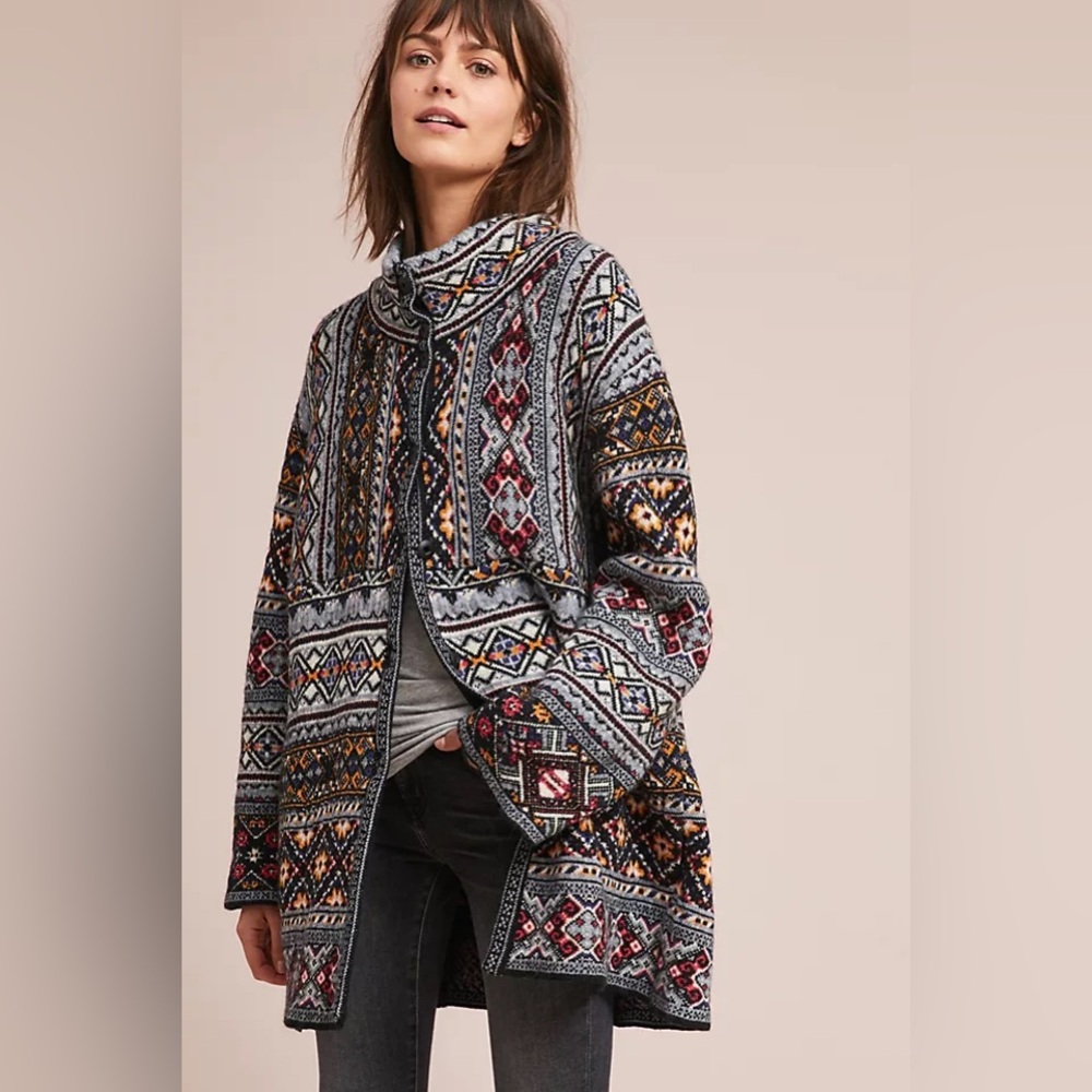 Anthropologie Oslo Sweater Coat by Aldomartins